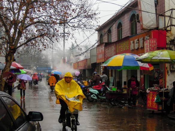 Rainy day in Huai'an