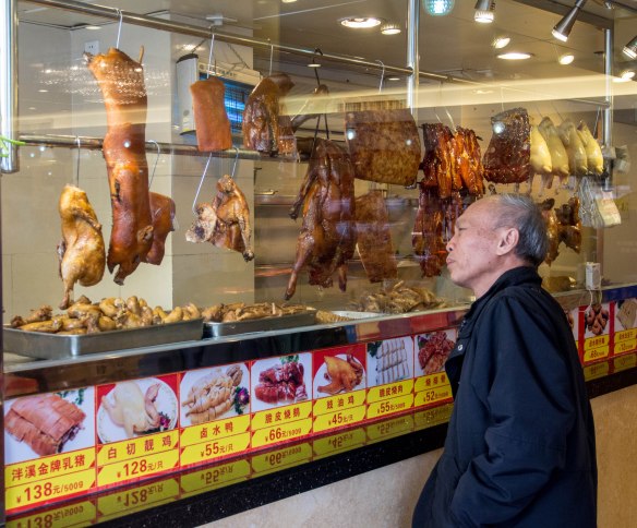 Roasted meats are an important part of Cantonese cuisine.