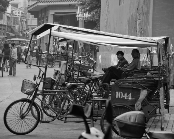 Pedicab station
