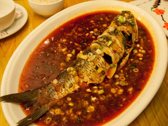 A type of sweet and spicy fish.