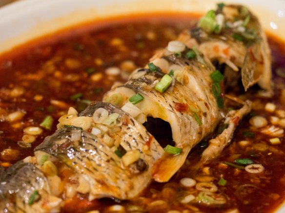 An exceptional steamed fish.